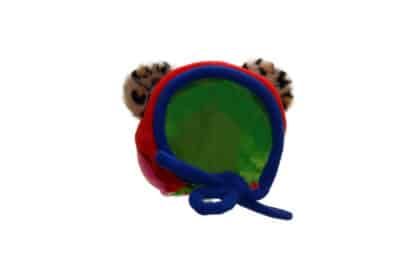 Cappello da bambino a topolino con orecchie in morbido pile multicolore